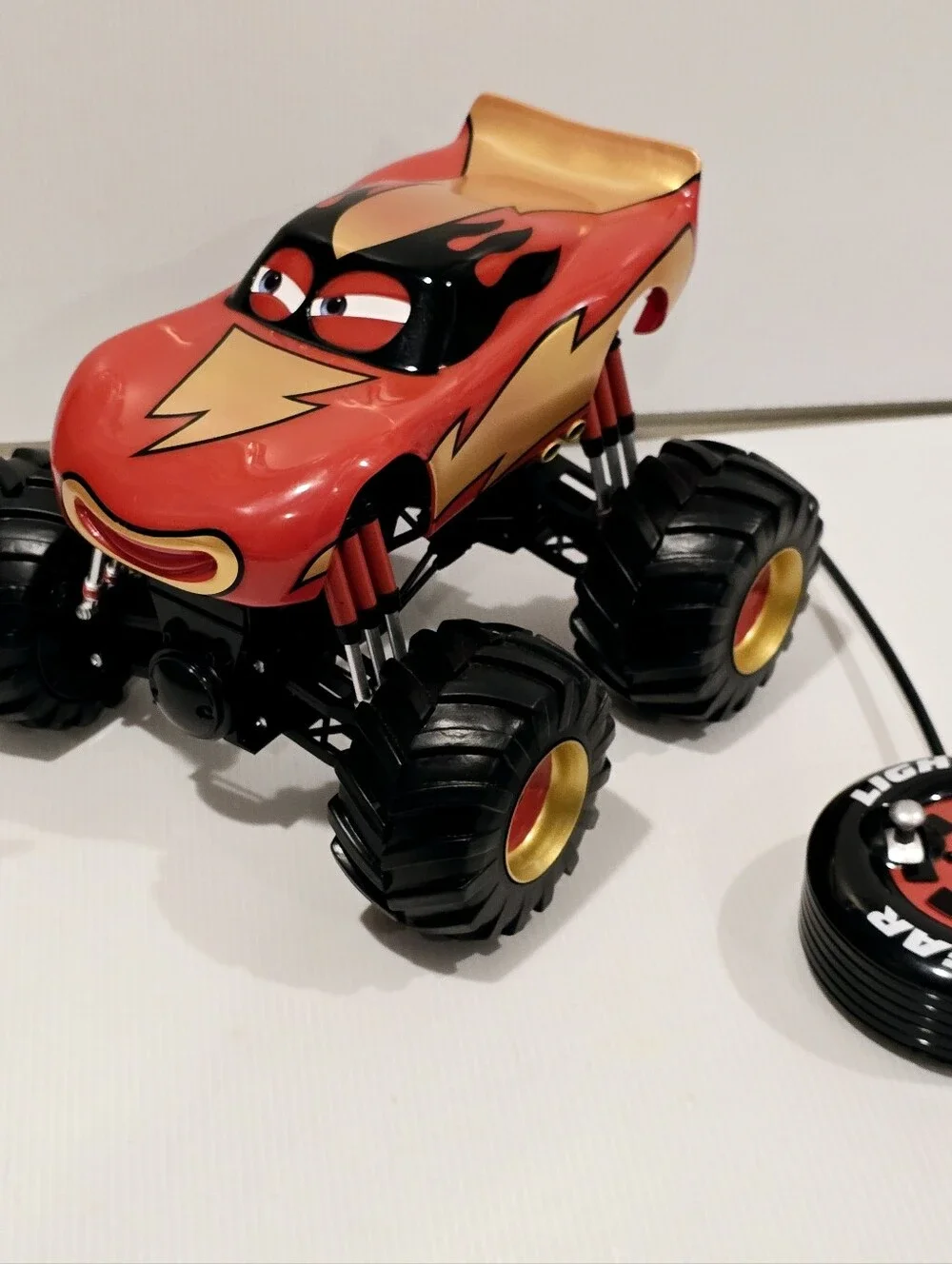 Disney Pixar Cars XL Toon Frightening McMean Remote Controlled Monster Truck